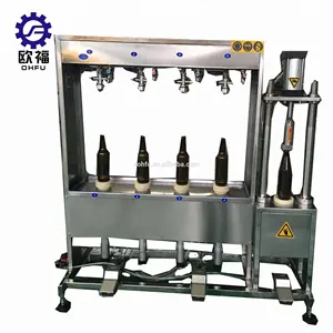 12oz or 22oz bottle beer filling and capping machine counter pressure bottle filler