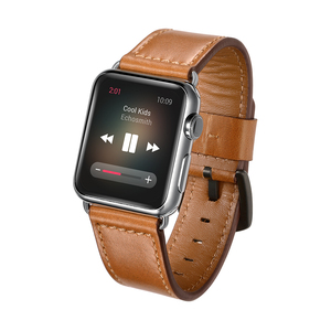 Deri Band Apple Ürünü Için 1 2 3, iWatch Bileklik Için Bilezikler Deri İzle Sapanlar - Product Image 3