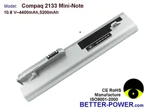 laptop battery for HP NC6200 NC6400 NC6120 NC6100 6910P