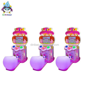 الجملة بندقية مقاتل الكسالى لعبة اليانصيب آلات عملة تعمل آلة داخلي الاطفال رماية الكرة - Product Image 3