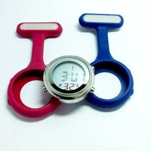 <span class=keywords><strong>Montre</strong></span>-bracelet en caoutchouc pour infirmières, <span class=keywords><strong>montre</strong></span> à Quartz, Logo personnalisé, vente en gros, fabriqué en chine - Product Image 3