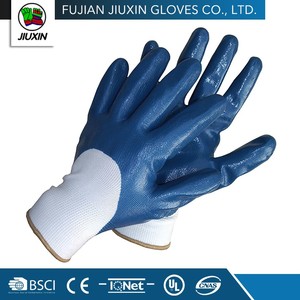Blue Multi-purpose protect fingers nitrile coated glove de <span class=keywords><strong>Seguridad</strong></span> - Product Image 6