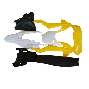 Motorcycle fairing dirt bike plastic hull Motocross plastic kits with seat and fuel tank for KTM50