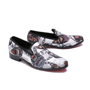 NA181-zapatos informales de cuero de ante para hombre, mocasines planos sin cordones, para conducir, para Club nocturno - Product Image 3