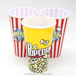 Seau à <span class=keywords><strong>pop</strong></span>-<span class=keywords><strong>corn</strong></span> personnalisé en plastique pp réutilisable 1L - Product Image 1