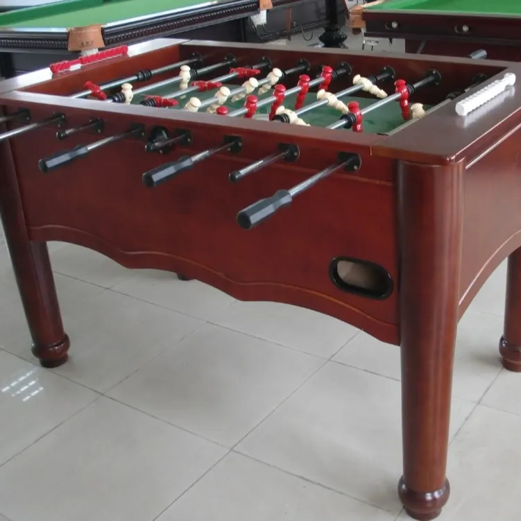 Meja Sepak Bola/Meja Sepak Bola untuk Dijual Permainan Desktop Foosball Kaki Bayi Kayu