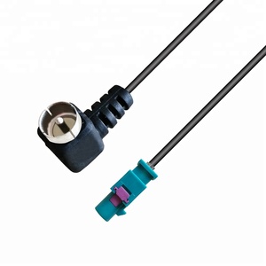 Adaptateur de câble d'<span class=keywords><strong>antenne</strong></span> radio pour <span class=keywords><strong>voiture</strong></span> MX, adaptateur coaxial, <span class=keywords><strong>prise</strong></span> DIN vers fiche ISO, adaptateur d'<span class=keywords><strong>antenne</strong></span> audio, câble d'extension - Product Image 4
