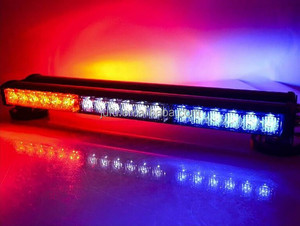 18.5 pouces 12V 24V 36W Double rangée LED rouge bleu <span class=keywords><strong>vert</strong></span> ambre voiture <span class=keywords><strong>remorquage</strong></span> camion de pompiers clignotant avertissement LED stroboscopique <span class=keywords><strong>barre</strong></span> lumineuse - Product Image 3