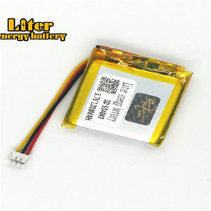 Stecker 2,0-<span class=keywords><strong>3</strong></span> P <span class=keywords><strong>3</strong></span>,7 V 504040 1200 mah Wiederaufladbare lipo batterie solar li ionen polymer lithium-batterie mit PCM - Product Image 1