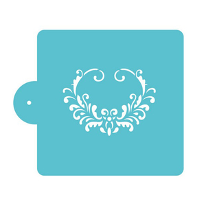 プロモエコフレンドリーなプラスチックケーキ装飾ステンシル - Product Image 4