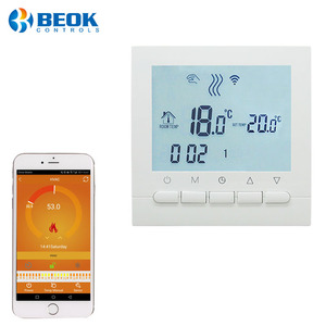 <span class=keywords><strong>Smart</strong></span> Wifi 7 jours Programmable Thermostat électrique sans fil programmable de chaudière de gaz - Product Image 1