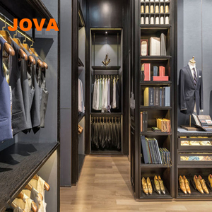 Vetrina Espositiva per Negozio di Abbigliamento Maschile di Alta Moda, Design Decorativo per Boutique di Abiti da <span class=keywords><strong>Uomo</strong></span> - Product Image 4