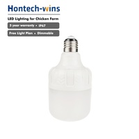 Volaille maison lumière dimmable volaille hangar lumière led ampoules pour poulets de chair