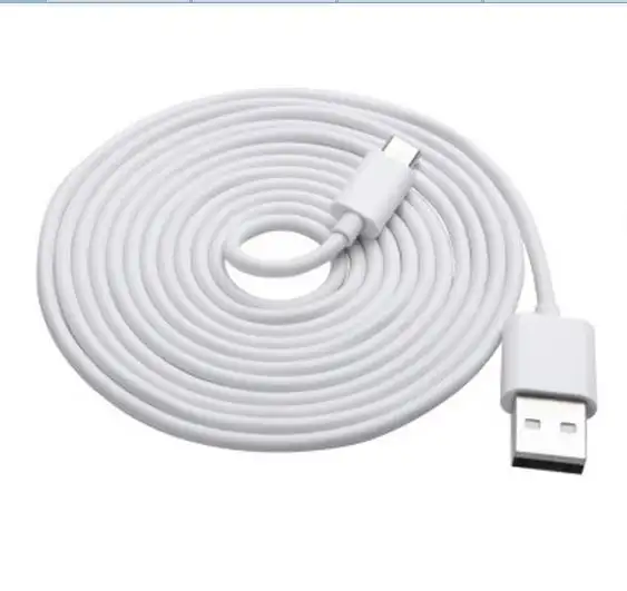 Высокое качество Белый Черный OD 4 мм 1M 2m 3m 3 фута 6 футов 10 футов Длина usb данных micro usb кабель