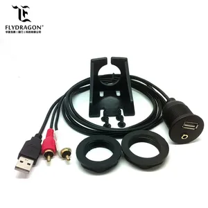 12 V corriente USB para 2 * 3pin pos cable con enchufe DC