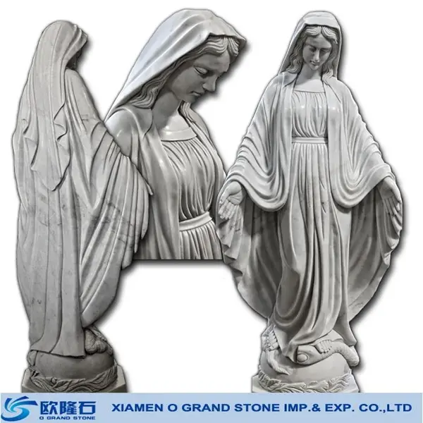Mármore pedra granito virgem maria estátua