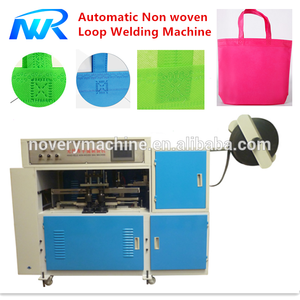 Machine à souder à ultrasons, 380mm-600mm, 25-40 pièces/min, sac en tissu Non tissé à boucle avec poignée populaire, 30g-100g/unité - Product Image 2