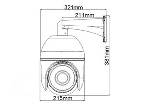 Cctv 36X optical zoom IR high speed PTZ camera <span class=keywords><strong>auto</strong></span> tracking Real Time transmission LED adjustable hd PTZ camera - Product Image 2