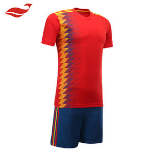 <span class=keywords><strong>2018</strong></span> <span class=keywords><strong>World</strong></span> <span class=keywords><strong>Cup</strong></span> spam soccer custom team football jersey set shirt - Product Image 2