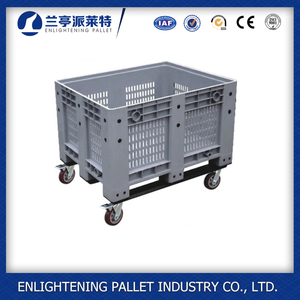 Fruits and Vegetables Plastic Moving Boxes Plastic Pallet <strong>Crate</strong> - Product Image 2