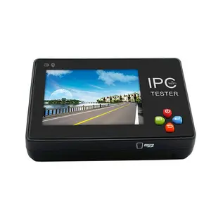 Portable Wrist 3.5" Touch LCD Monitor IP Network Analog CCTV Camera Tester Built in WIFI / PTZ Control