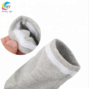 Hot Foot Care sbiancante e umidità crepa traspirabilità Gel di Silicone protezione del tallone calzino Spa <span class=keywords><strong>con</strong></span> foro di ventilazione - Product Image 5