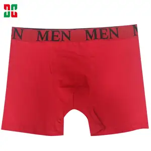 Calzoncillo bóxer para hombre, ropa interior, 100 algodón, térmico, color sólido