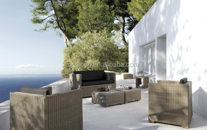 Excelente hotel de vacaciones de la clase alta sofá casual al aire libre diseño <span class=keywords><strong>italiano</strong></span> de muebles de ratán - Product Image 1