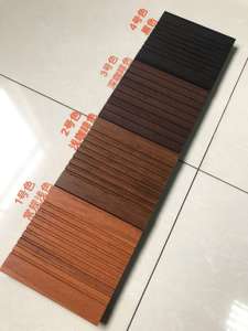 Eco-friendly bamboo pavimento di piastrelle con la portata di lunga vita al di fuori - Product Image 4