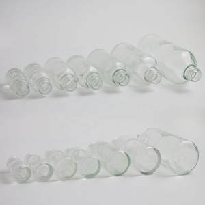 5Ml 10Ml 15Ml 20Ml 30Ml Dầu Thủy Tinh Trong Suốt Cuộn Trên Chai 50Ml 100Ml Với Bóng Lăn Thủy Tinh Và Nắp Màu Đen Trắng - Product Image 6