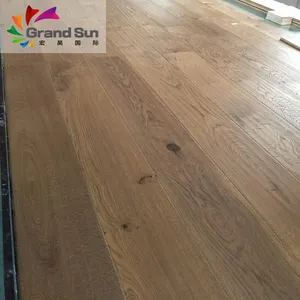 Verrouillage de lavage blanc plancher de bois d'ingénierie en chêne