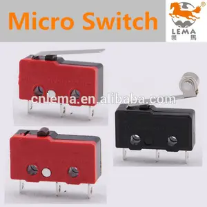 1a 3a 5a 250v básica em miniatura micro switch