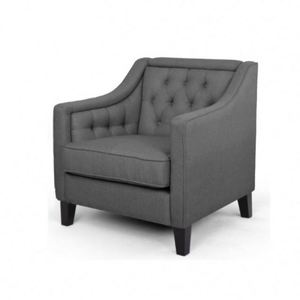 Sillón moderno de lujo de terciopelo con respaldo alto, silla de acento de madera - Product Image 6