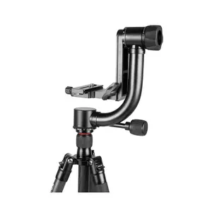 KINGJOY Tugas Berat Aluminium Gimbal Kamera Tripod Kepala KH-6900 untuk Panjang Lensa Kamera