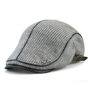 Mũ Nồi Cotton Cho Nam Cao Tuổi, Mũ Mùa Đông, Phong Cách Anh Quốc - Product Image 5