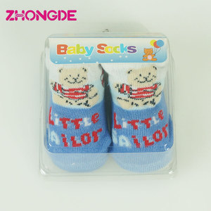 Calidad <span class=keywords><strong>del</strong></span> diseño <span class=keywords><strong>del</strong></span> bebé suave inferior de goma antideslizante piso calcetines <span class=keywords><strong>del</strong></span> zapato - Product Image 4
