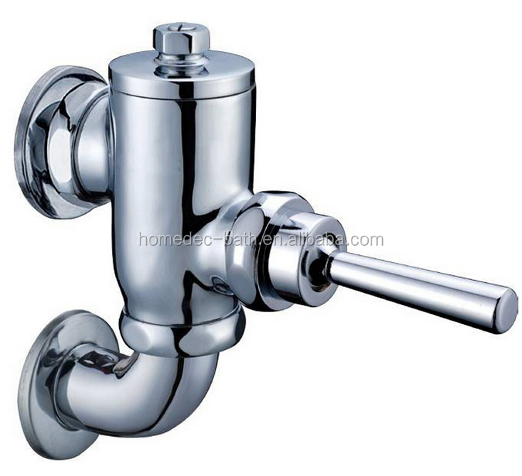 Delay Toilet Flushometer Valve with Pedal