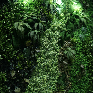 Cintres muraux adhésifs en plastique et en métal pour la décoration intérieure Plante artificielle verte Décoration murale suspendue - Product Image 3