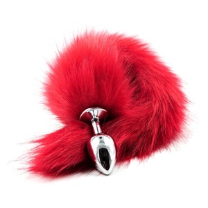 Animal Fur Fox Tail Cosplay Fetisch Bondage Sex <span class=keywords><strong>Female</strong></span> <span class=keywords><strong>Plug</strong></span> Günstige Fake Fur <span class=keywords><strong>Butt</strong></span> Plugs für Knick und Rollenspiel - Product Image 4