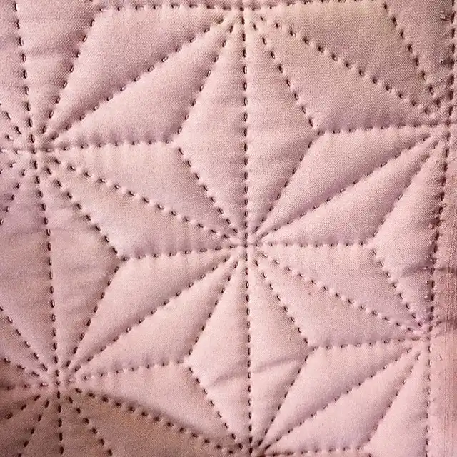 ultrasonic quilted fabric 100% polyester ultra