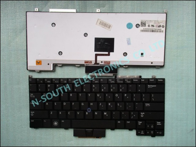Genuine New Laptop Keyboard for dell Latitude E4300 Kr737 0kr737 Backlit Us Layout Black