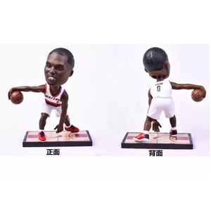 Personnalisé À La Main de bord <span class=keywords><strong>NBA</strong></span> basket Lecteur vinyle figure Bobble Tête jouets - Product Image 3
