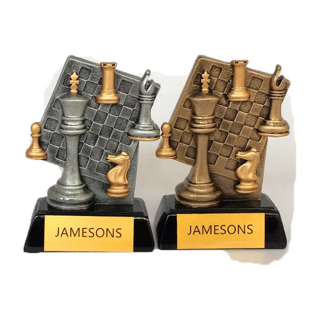 Trofeo de premio internacional de ajedrez, juegos de ajedrez gigantes