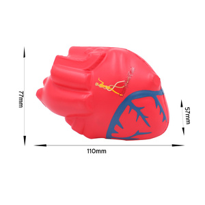 Pelotas Antiestrés de Espuma Médica con Forma de Corazón Anatómico sin Venas, Pelota Antiestrés de PU para Promoción - Product Image 5