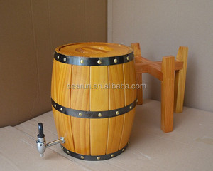 De alta calidad de barril de madera de tipo dispensador de cerveza interior de acero inoxidable con <span class=keywords><strong>grifo</strong></span> - Product Image 3