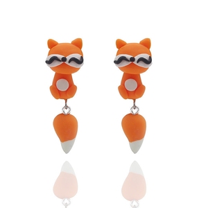L-42 Animale Sveglio Dei Monili Orecchino Dell'<span class=keywords><strong>argilla</strong></span> Del Polimero <span class=keywords><strong>Orecchini</strong></span> - Product Image 3