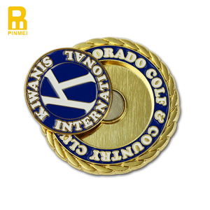 Nouveau golf magnétique puce de poker de marqueur de balle de golf en métal gros marqueur pièce avec logo personnalisé accepter personnalisé boîte de cadeau de présentation - Product Image 4