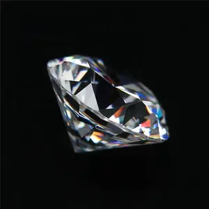 Goedkoopste Top Kwaliteit De Kleur Vvs Ronde Diamond Cut Losse Moissanite Prijs Per Karaat Moissanite Diamond Voor Aangepaste Sieraden