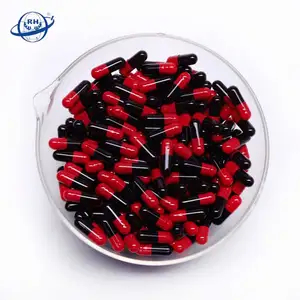 Supporting Free Samples Red And Black Empty Pill Capsules For pharmaceutical