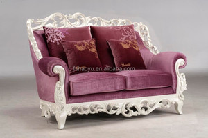 Italienne causeuse style, Meubles de salon, Italienne antique style canapé - Product Image 4
